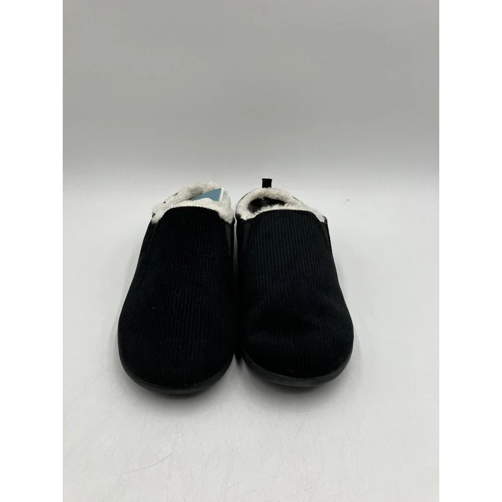 NEW Waco Dundee Corduroy Men's Slippers Black US Size 13 MEDIUM